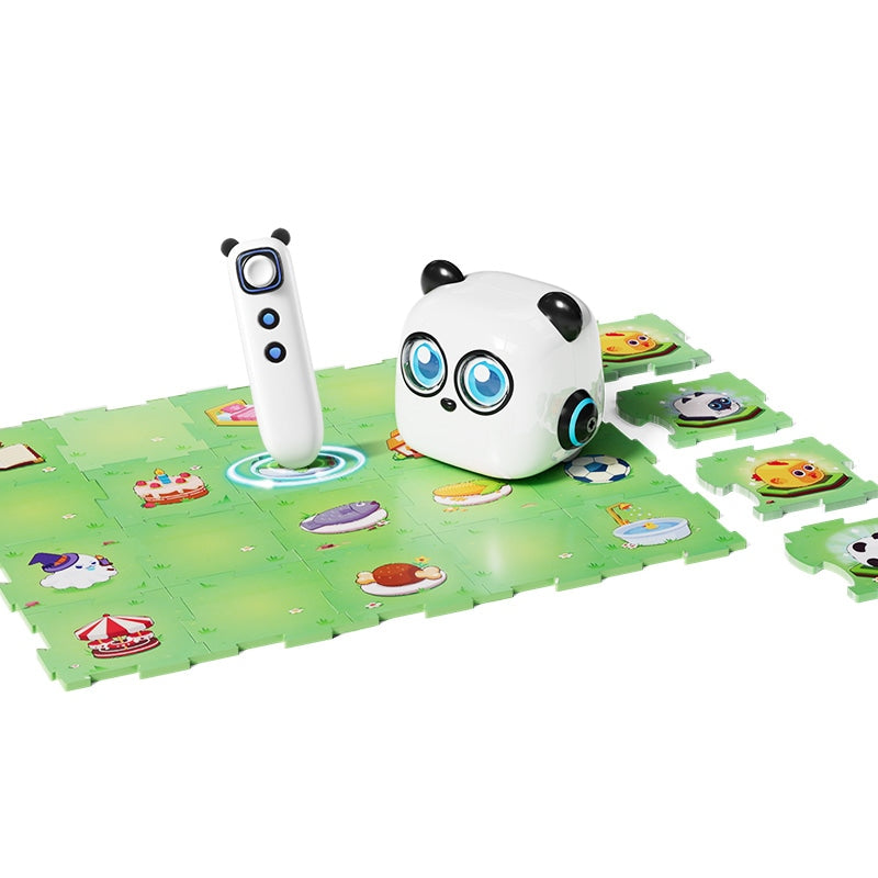 Makeblock mTiny: Smart Panda Robot for Preschoolers to Learn Coding, Music, Math, and Language.