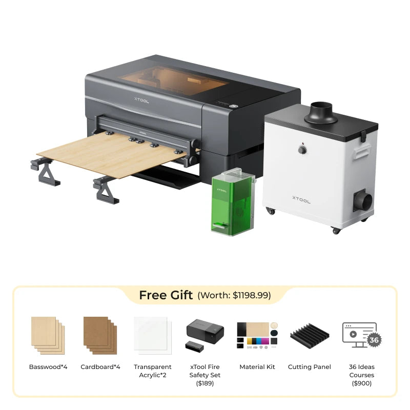 xTool P2 55W Desktop CO2 Laser Cutter for Schools