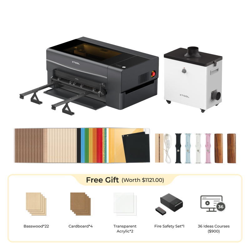 xTool P2 55W Desktop CO2 Laser Cutter for Schools