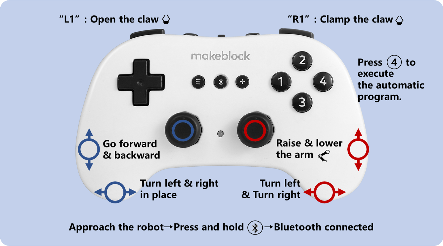 mBot joystick: operation guide