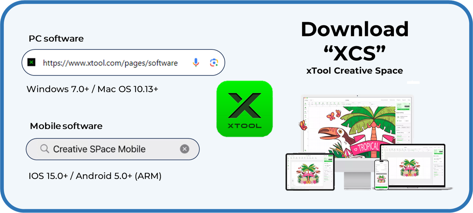 download xTool Creative Space
